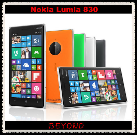 Nokia Lumia 830 Original Unlocked Windows Mobile Phone 8.1 GSM 3G&4G Quad-core 5.0'' 10MP WIFI GPS 16GB internal Storage