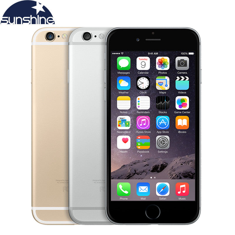 Original Unlocked Apple iPhone 6/iPhone 6 Plus 4.7'/5.'5 IPS Used Mobile Phone 1GB RAM 16/64/128GB  iPhone6 iOS LTE smartphone