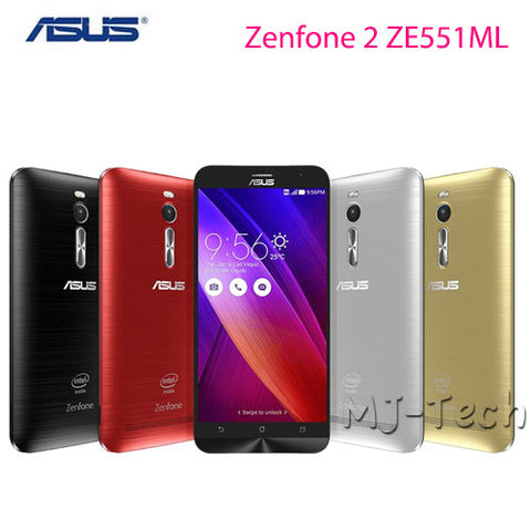 gift+ASUS Zenfone 2 ZE551ML 4G FDD LTE Android 5.0 5.5 Inch IPS 1920x1080 4GB LTE  Phone