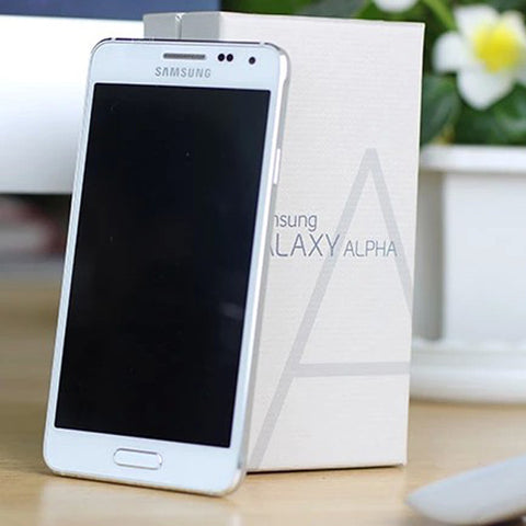 original unlocked samsung Galaxy Alpha G850F Mobile Phone 4G Quad Core 2GB RAM 32GB ROM 12.0MP 4.7 Inch,Free DHL-EMS Shipping